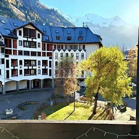 Avec Balcon Vue Montblanc Et Parking Gratuit Le Nid Daigle 公寓 霞慕尼